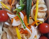 鶏もも肉の彩り南蛮漬け作り方7写真