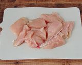 ☆簡単☆鶏ささみの旨塩レモン唐揚げ作り方1写真