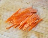 ささがきごぼうのきんぴら作り方1写真