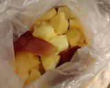 レンジで簡単☆可愛いロゼ色のりんご煮作り方5写真