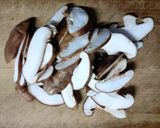 具沢山！白菜と えのき 椎茸 しめじの中華スープ作り方1写真