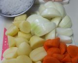 うちの肉じゃが、煮崩れなしでうまいよ！作り方1写真