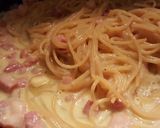 簡単にできるカルボナーラ　イタリア番外編作り方5写真