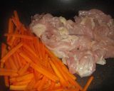 鶏胸肉といんげん炒め作り方4写真