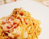簡単にできるカルボナーラ　イタリア番外編作り方6写真