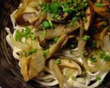 きのこのバターソテーうどん作り方4写真