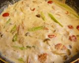 サクサクパン粉のクリームパスタ作り方5写真