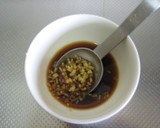 舞茸といんげんの生姜酢和え作り方1写真