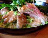【ランチ】焼き鳥にゅうめん　作り方4写真