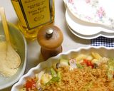 サクサクパン粉のクリームパスタ作り方7写真