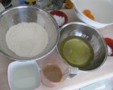 カフェオレでフワシュワシフォンケーキ作り方2写真