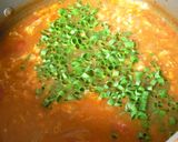 ほんのりカレー味のコーントマトスープ作り方6写真