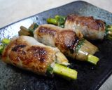 豚肉アスパラ巻き巻き作り方3写真