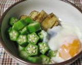 ツルツル茄子の温玉のっけ★☆作り方6写真
