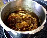 ★トロ～ン★牛すじの酢醤油煮”アドボ”風作り方1写真