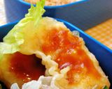 お弁当に✿鶏のてんぷら甘だれかけ作り方9写真