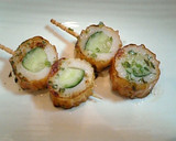お弁当♪ちくわきゅうりを焼きました作り方4写真
