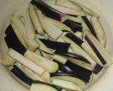 蒸しなすのゴマドレッシング和え作り方1写真