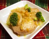 ほろ苦い✿マンゴージュースの鶏肉煮込作り方8写真