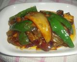 茄子とピーマンの甜麺醤炒め作り方9写真