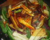 茄子とピーマンの甜麺醤炒め作り方8写真