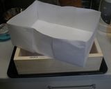 木枠で焼いた本格黒糖カステラ作り方7写真