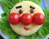 【アンパンマンのポテトサラダ♫】作り方4写真