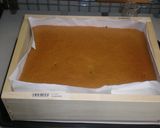 木枠で焼いた本格黒糖カステラ作り方31写真