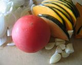 夏野菜の蒸し煮イタリアーノ作り方1写真