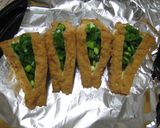 簡単１０分！厚揚げ豆腐のネギはさみ焼作り方3写真