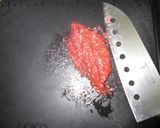 豚肉の梅しそまきまき作り方2写真