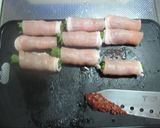 豚肉の梅しそまきまき作り方4写真