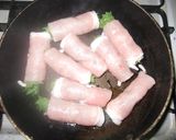 豚肉の梅しそまきまき作り方5写真