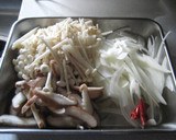 たっぷりきのことサーモンの和風パスタ作り方2写真