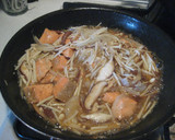 たっぷりきのことサーモンの和風パスタ作り方5写真