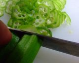 揚げ茄子そうめんにオクラつゆ作り方4写真