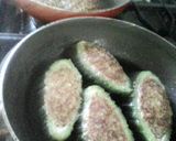 ★ゴーヤ煮込みハンバーグ(#^.^#)★作り方7写真