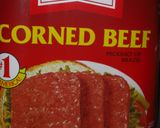 簡単！！キャベツとコーンビーフの炒め物作り方1写真