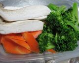 老舗の味！海老と野菜の辛味塩炒め作り方3写真