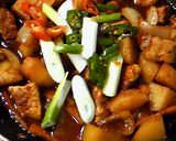 鶏の辛煮(ﾀﾞｯﾒｳﾝﾁﾑ)*韓国料理*作り方4写真