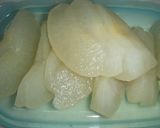 簡単アップサイドダウンケーキ（梨）作り方2写真