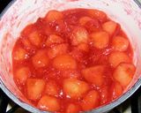 太陽の恵みルビー色のすももジャム作り方4写真