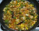 野菜とウインナー☆トマトのパスタ作り方5写真