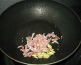 セロリとベーコンの醤油風味パスタ作り方3写真
