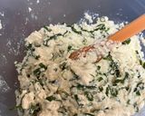 チーズとネギと豆腐のふわふわ焼き作り方1写真