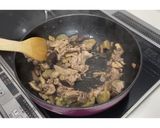 豚肉となすのバター醤油炒め★動画あり★作り方13写真