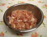豆腐×豆乳ソースで　ヘルシーチキンドリア作り方1写真