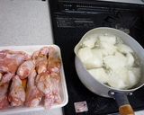 鶏手羽元と大根の煮物作り方1写真