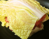 ☆白菜とひき肉の和風ミルフィーユ煮☆作り方4写真