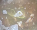 ピーマンと搾菜の雑炊作り方3写真